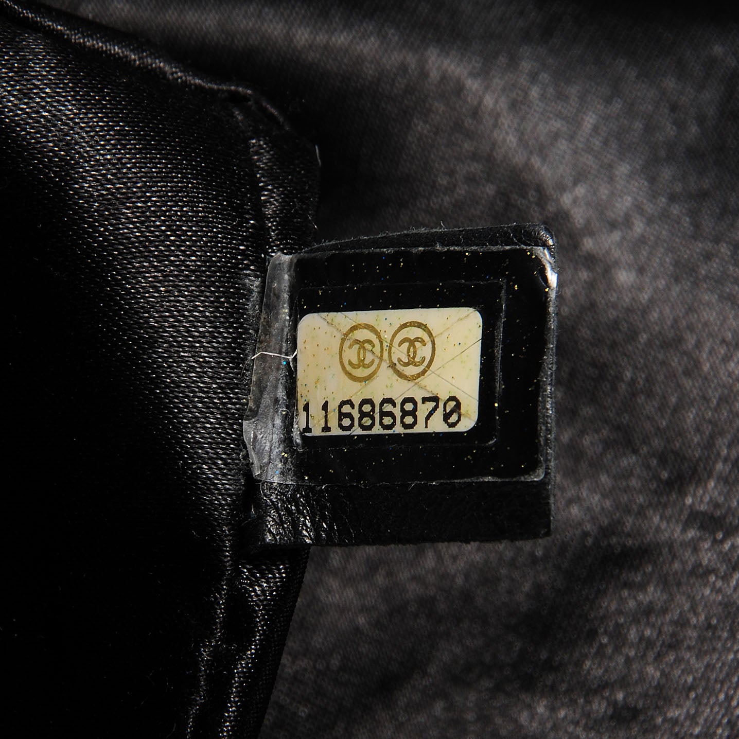 Calfskin Large Coco Cabas Black