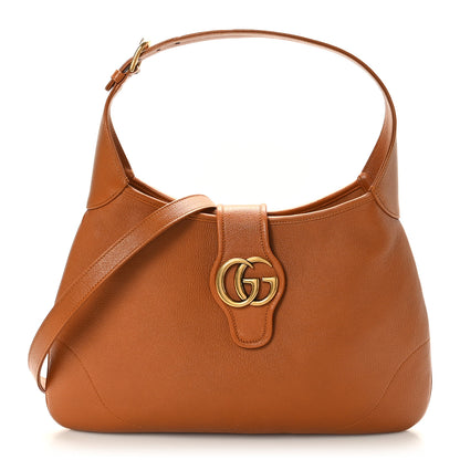 Gucci Goatskin Medium Aphrodite Shoulder Bag Tan 1 of 10