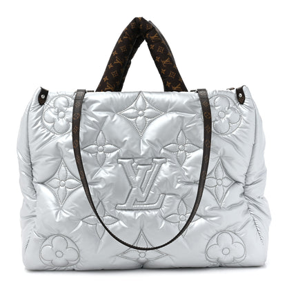 Louis Vuitton Econyl Monogram Pillow Giant Onthego GM Silver 1 of 8
