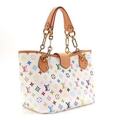 Louis Vuitton Monogram Multicolor Annie MM White 3 of 9
