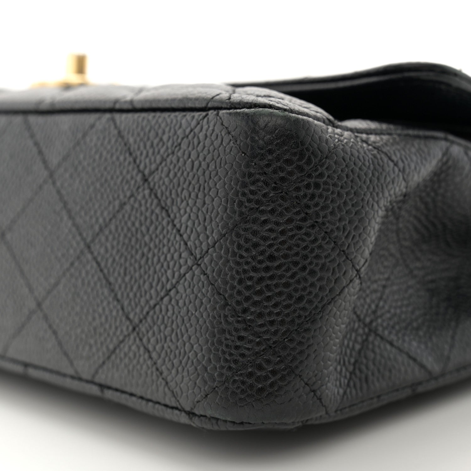 Chanel Caviar Quilted Medium Double Flap Black 10 of 13