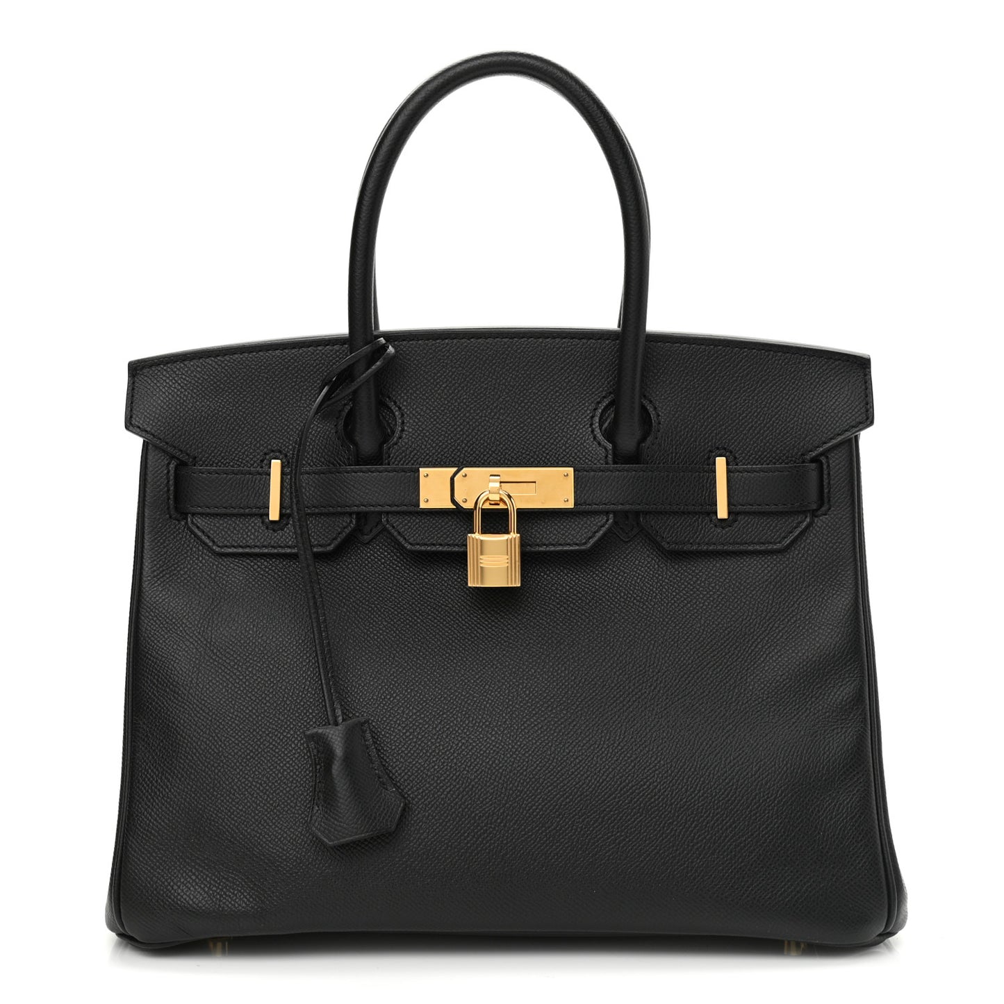 Epsom Birkin 30 Black