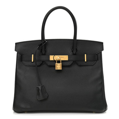 Hermes Epsom Birkin 30 Black 1 of 14