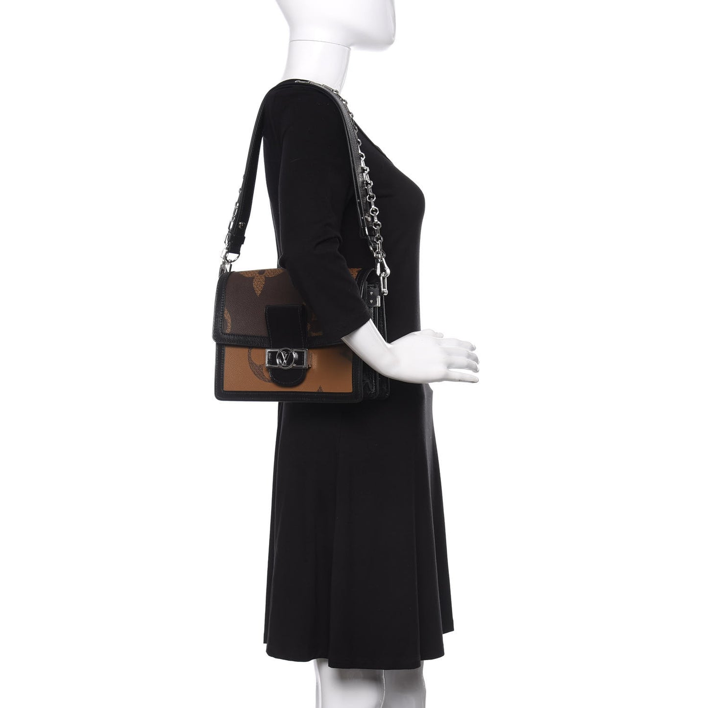 Reverse Monogram Giant Dauphine MM