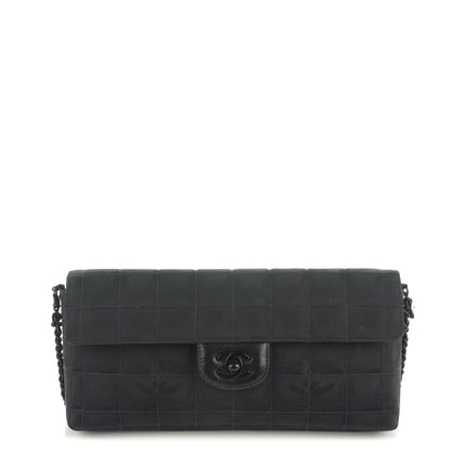 Chanel Nylon Travel East West Flap Black 1 of 9