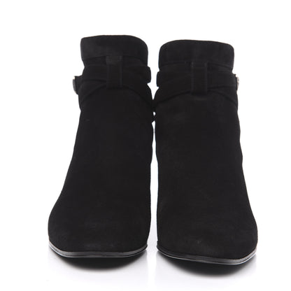 Saint Laurent Suede Jodhpur Calfskin Blake Ankle Boots 39 Black 2 of 8