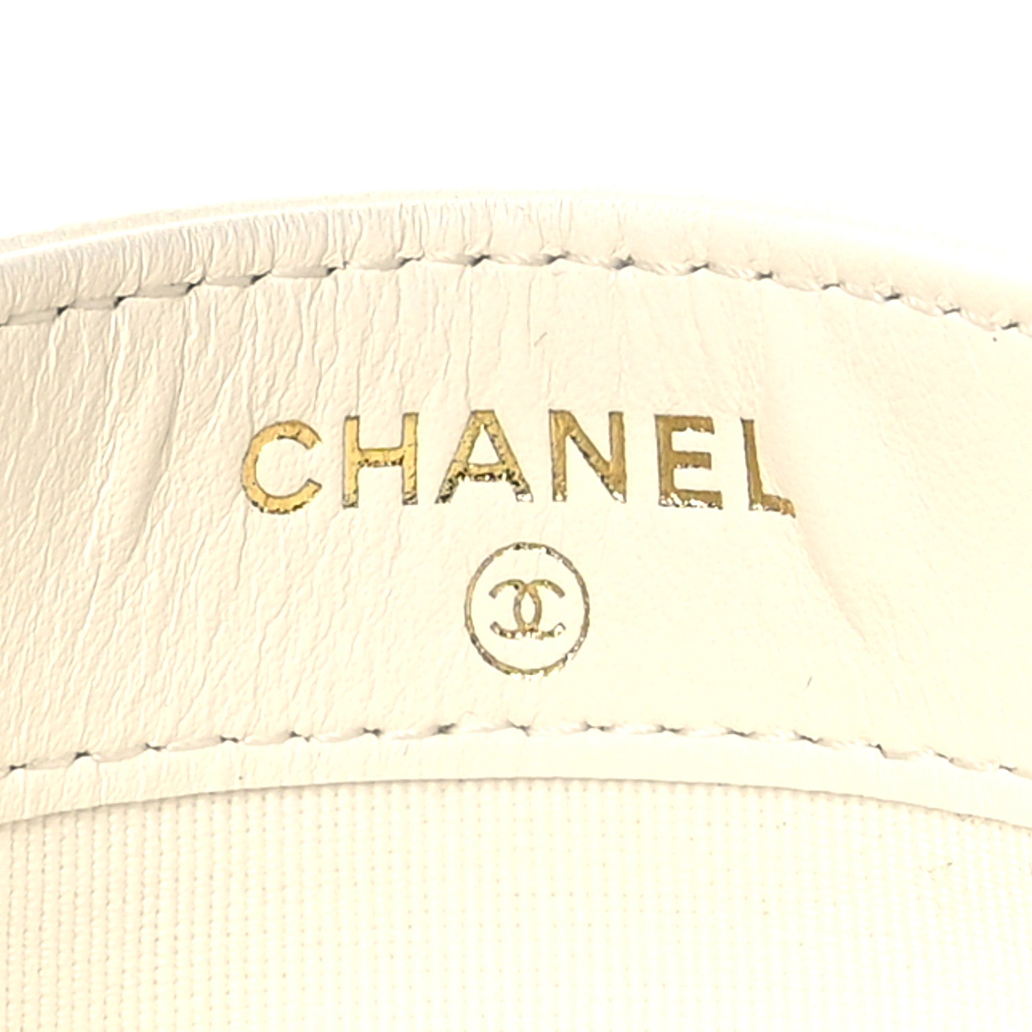 Chanel Lambskin Quilted Chanel 19 Card Holder White 6 of 9