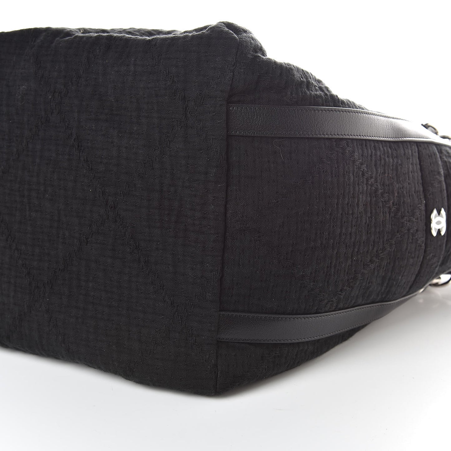 Canvas Small Double Face Tote Black