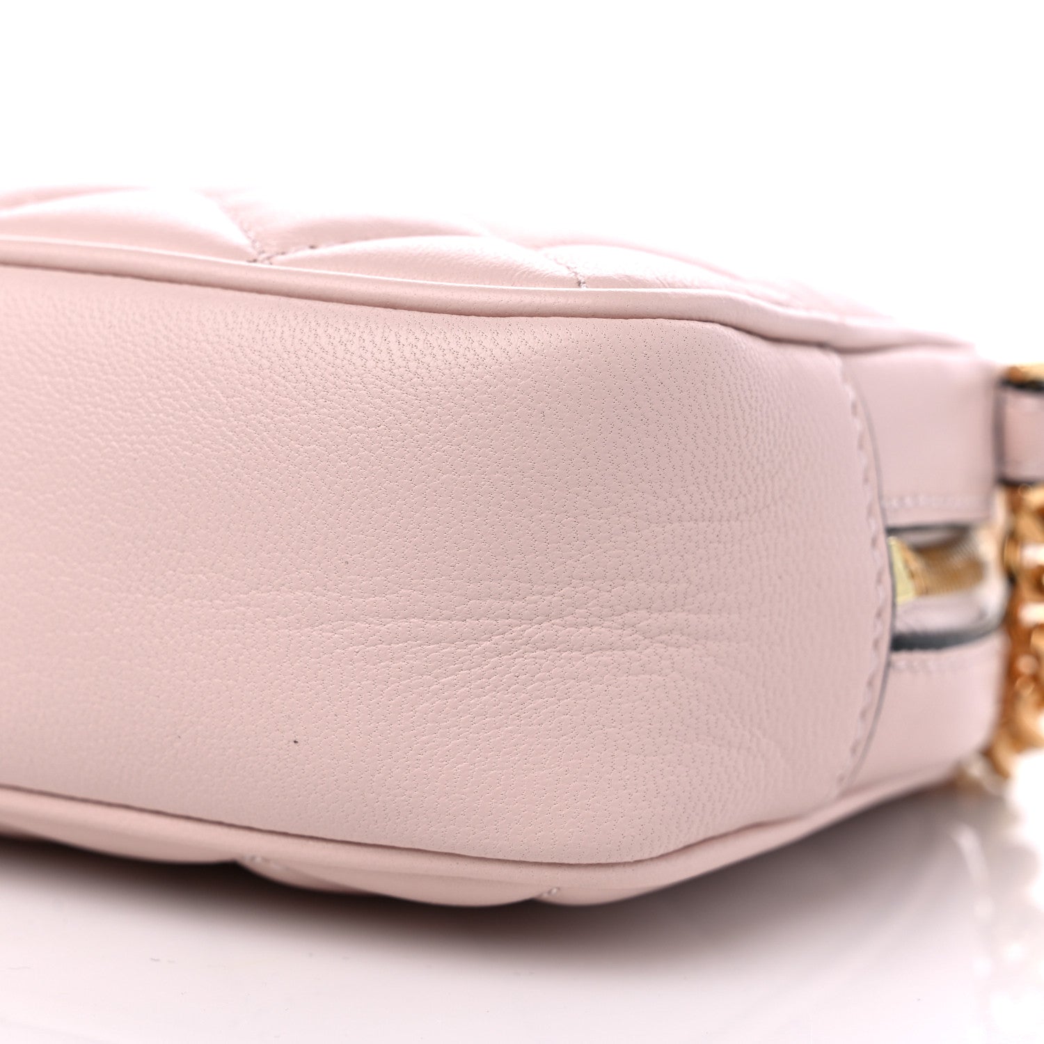 Versace Nappa Quilted La Medusa Camera Bag Light Pink 9 of 9