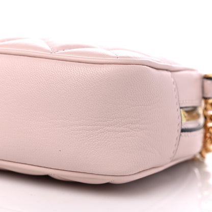 Versace Nappa Quilted La Medusa Camera Bag Light Pink 9 of 9