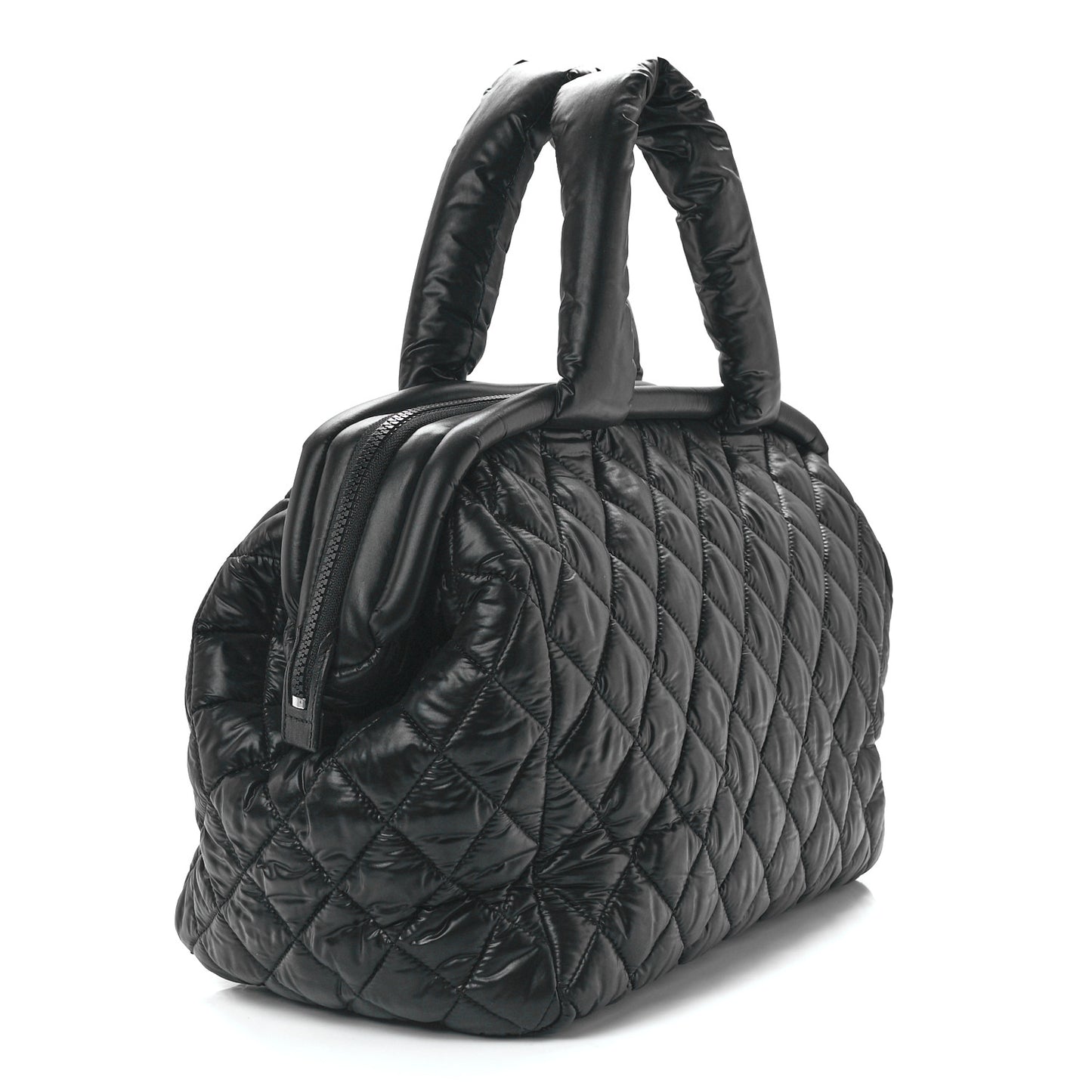 Nylon Coco Cocoon Bowler Black