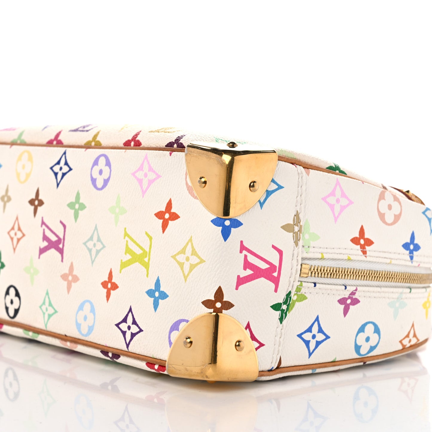 Monogram Multicolor Trouville White