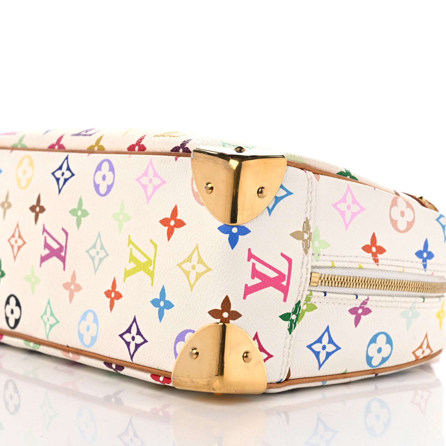 Louis Vuitton Monogram Multicolor Trouville White 9 of 13