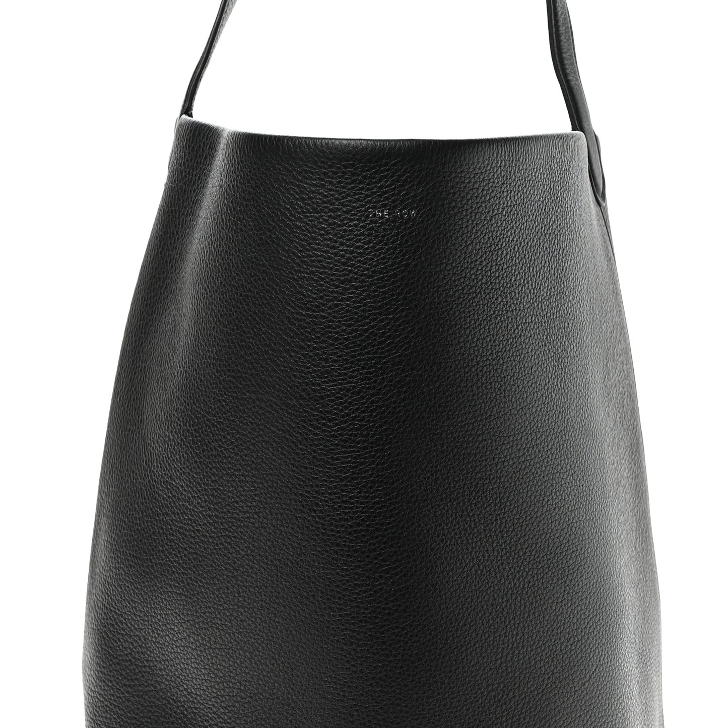 Grained Calfskin Large N/S Park Tote Black
