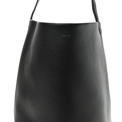 The Row Grained Calfskin Large N/S Park Tote Black 7 of 9