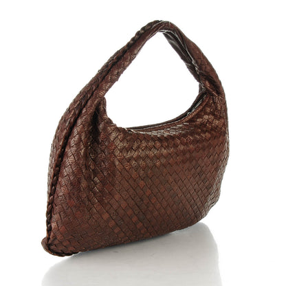 Bottega Veneta Intagli Intrecciato Medium Veneta Hobo Ebano 3 of 7