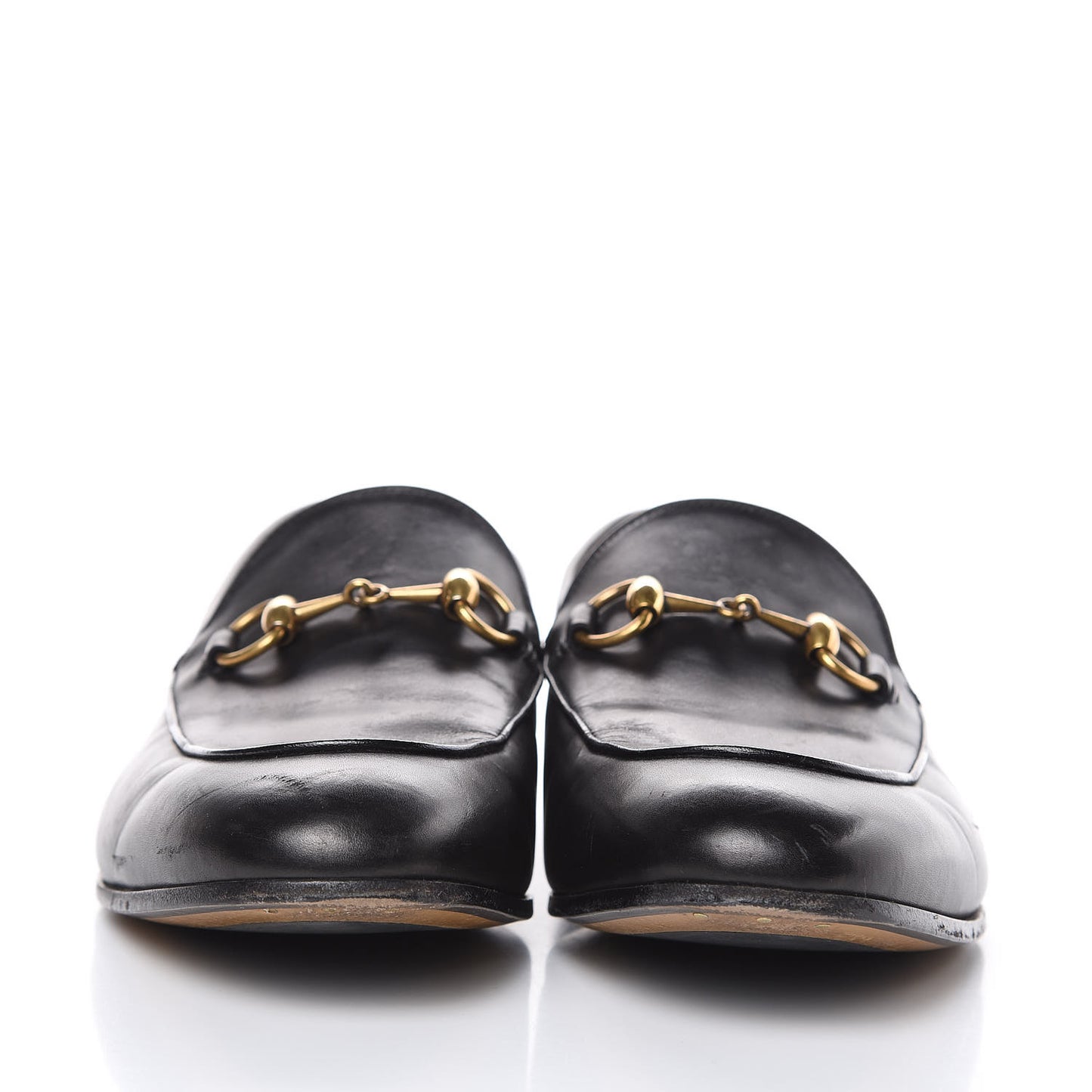Calfskin Horsebit Mens Jordaan Loafers 7.5 Black