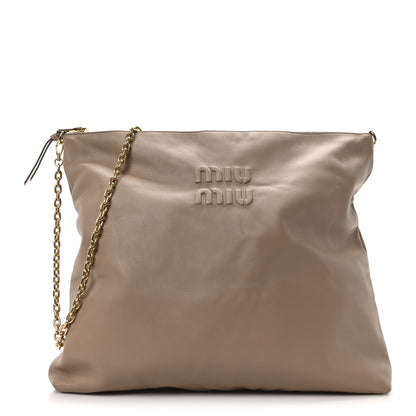 Miu Miu Soft Calf Softy Shoulder Bag Cammeo 1 of 10