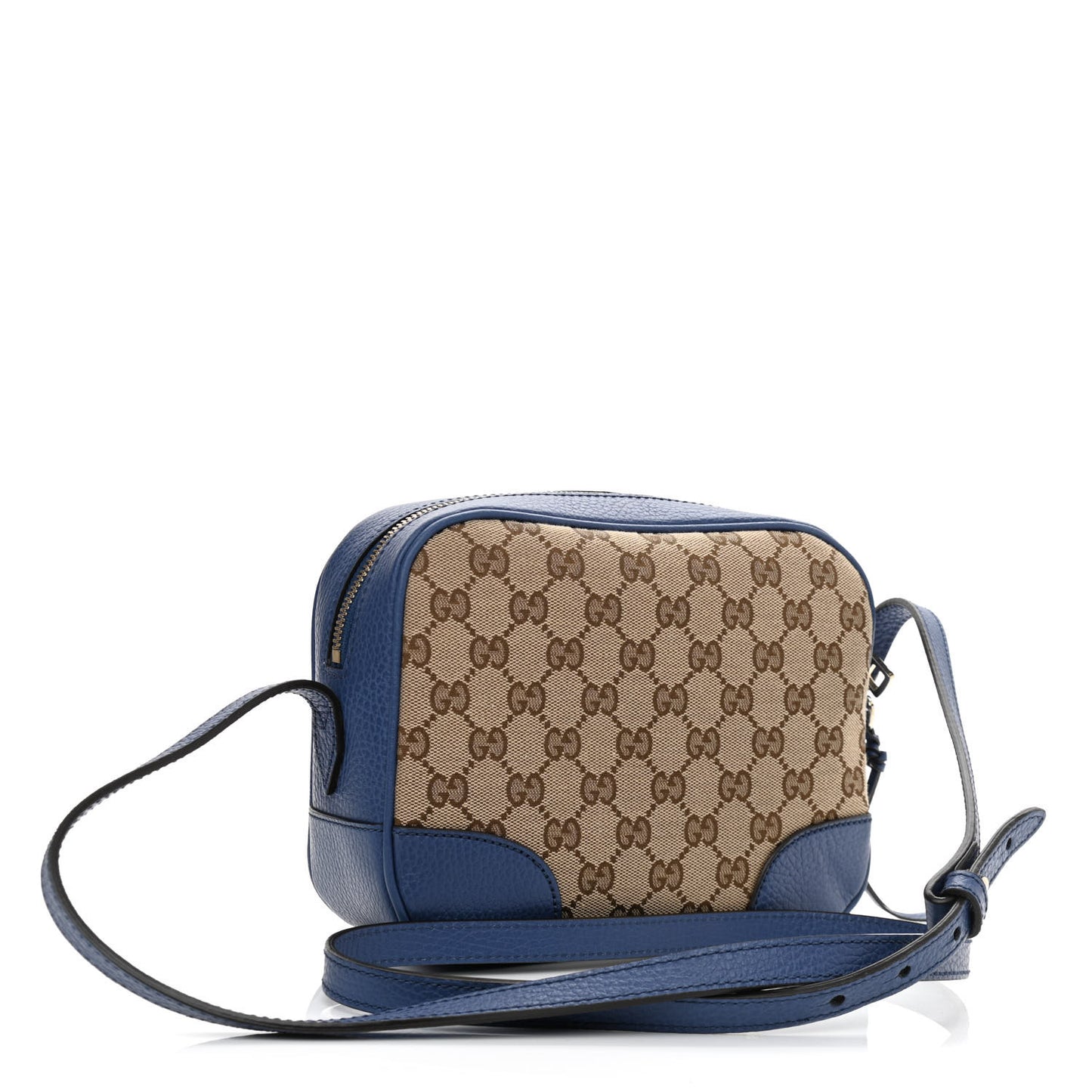 Monogram Dollar Calfskin Mini Bree Messenger Bag Beige Ebony Caspian