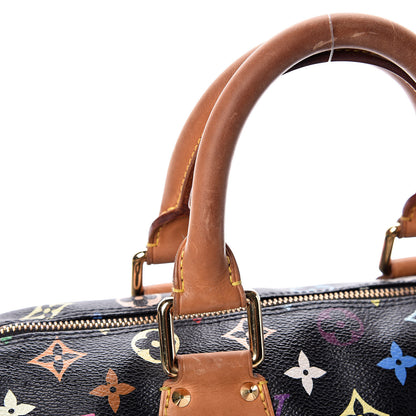 Louis Vuitton Monogram Multicolor Speedy 30 Black 17 of 25