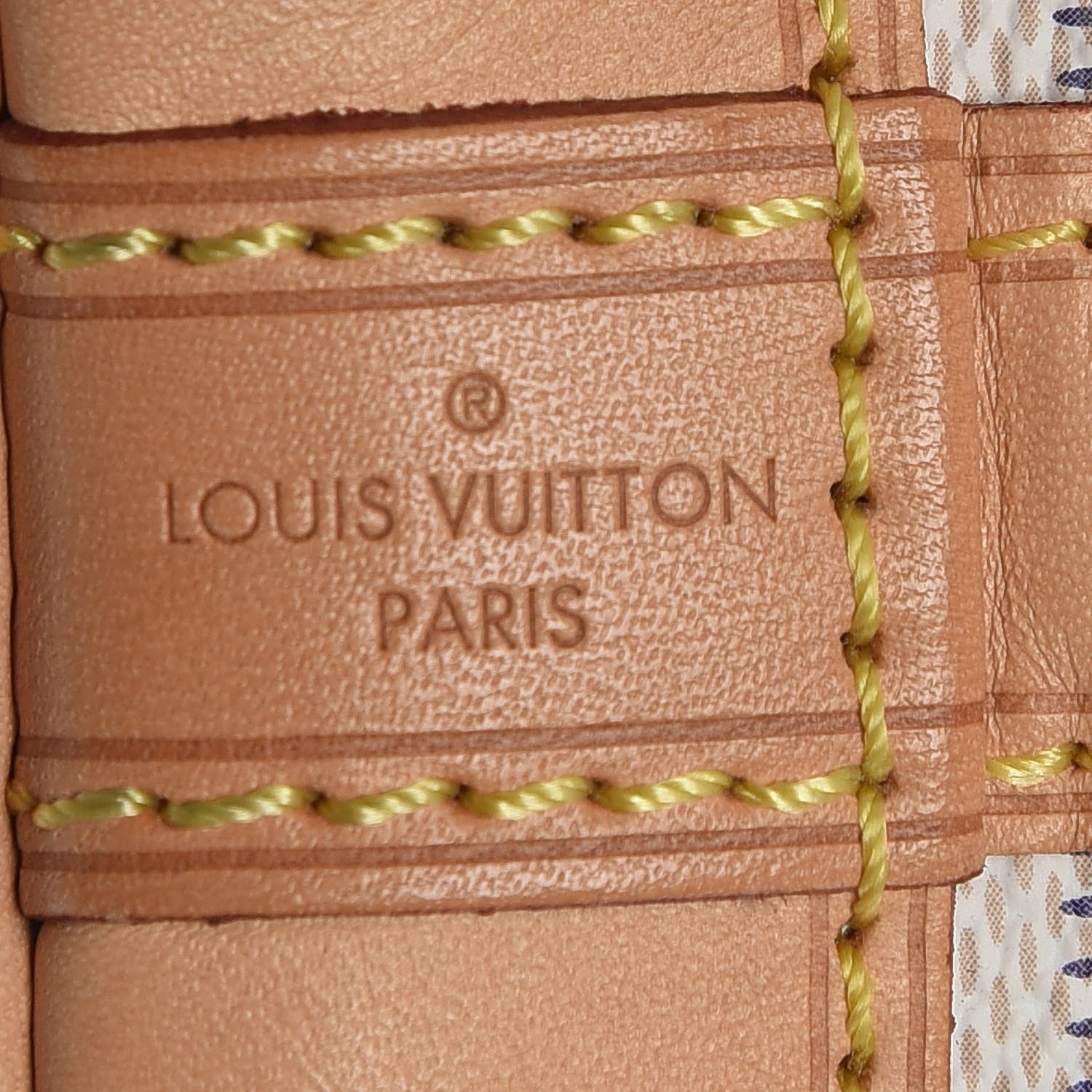 Louis Vuitton Damier Azur Noe BB 6 of 16