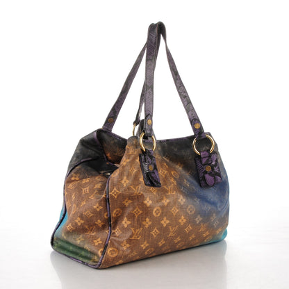 Louis Vuitton Monogram Karung Heartbreak Jokes Tote Violet 3 of 8