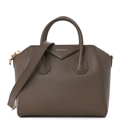 Givenchy Grained Calfskin Small Antigona Taupe 1 of 12