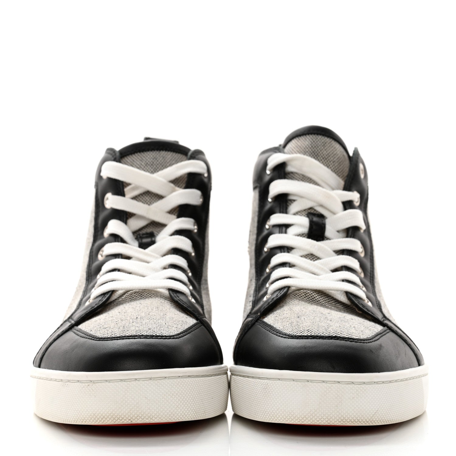 Christian Louboutin Canvas Rantus Mens Orlato Flat Sneakers 44 Black 2 of 9