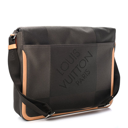 Louis Vuitton Damier Geant Messenger Bag Terre 3 of 8