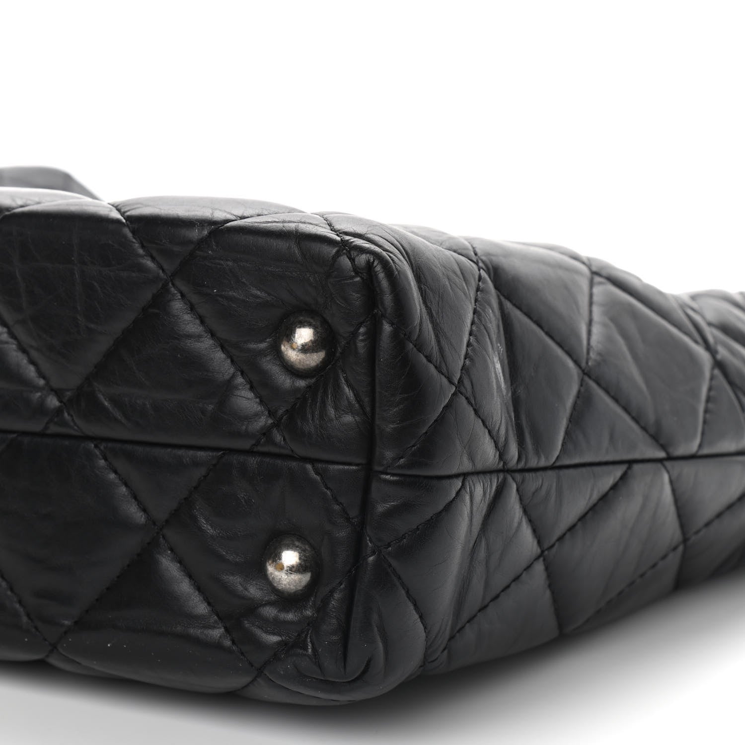 Chanel Aged Calfskin Reissue 2.55 Small Tote Black 10 of 14