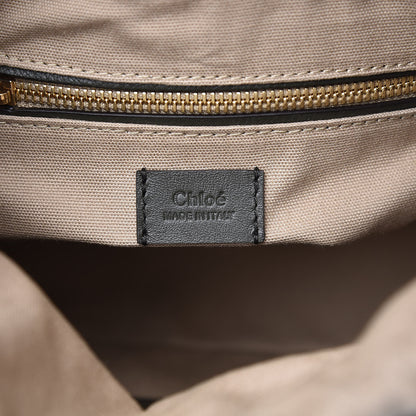 Chloe Smooth Calfskin Small Roy Bucket Bag Deep Forest 7 of 9