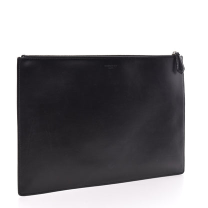 Givenchy Calfskin Bambi Print Large Cosmetic Pouch Black 3 of 9