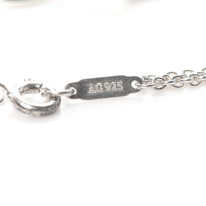 Tiffany Sterling Silver Infinity Double Chain Bracelet 4 of 5