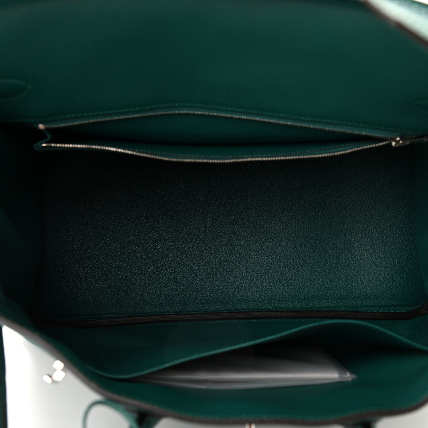 Hermes Togo Birkin 35 Malachite 5 of 9