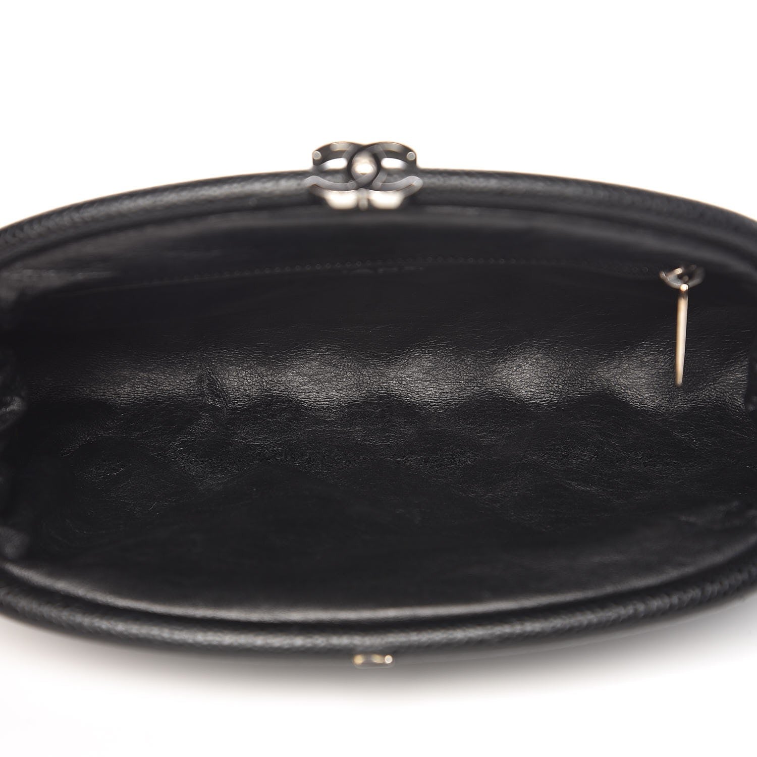 Chanel Caviar Quilted Timeless Clutch Black 5 of 7