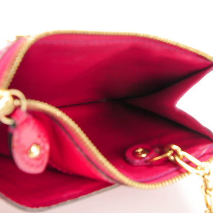 Louis Vuitton Vernis Key Pouch Rose Indien 7 of 7