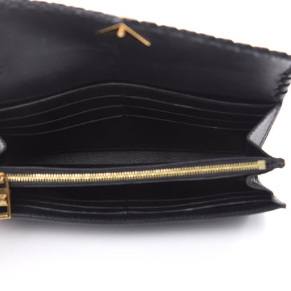 Louis Vuitton Monogram Cuir Plume Very Wallet Black 5 of 15