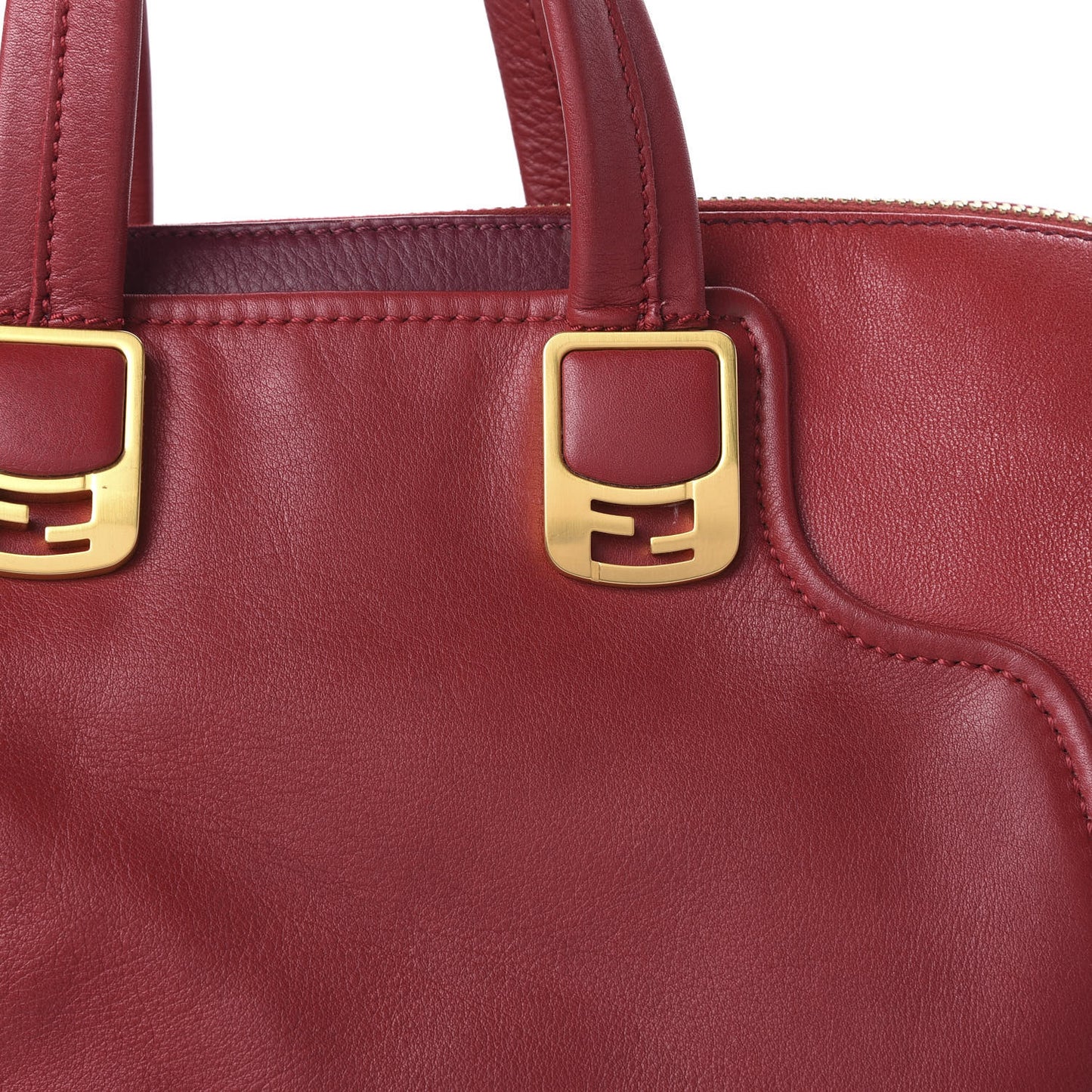 Vitello Capra Alabama Colorblock Large Chameleon Tote Ciliegia Bordeaux Ruby