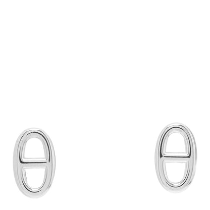 Hermes Sterling Silver TPM Farandole Earrings 1 of 5