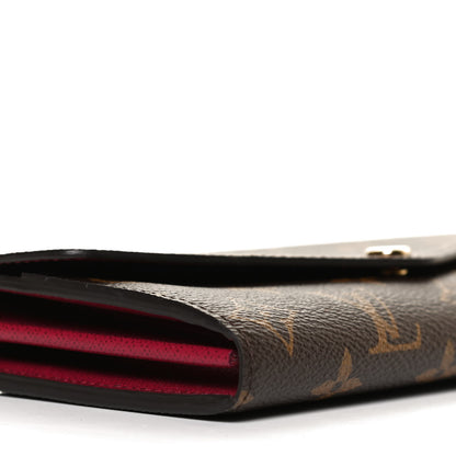 Louis Vuitton Monogram Sarah Wallet NM Fuchsia 7 of 11