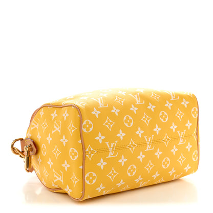 Louis Vuitton Calfskin Monogram Speedy P9 Bandouliere 25 Jaune Mat 5 of 11