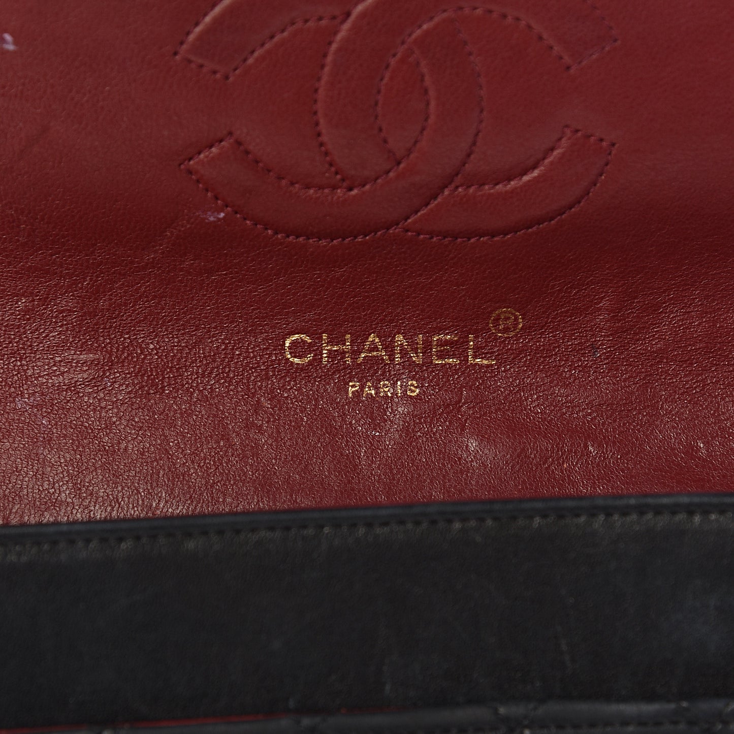 Lambskin Quilted Small Single Flap Black