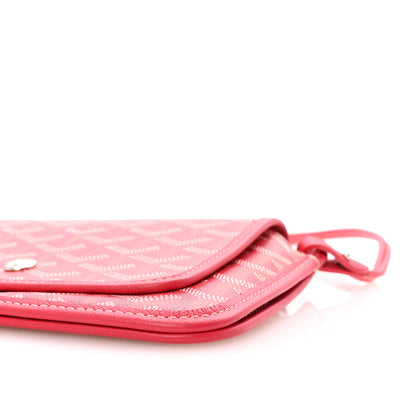 Goyard Goyardine Le Jardin Plumet Wallet Clutch Fuchsia 9 of 9