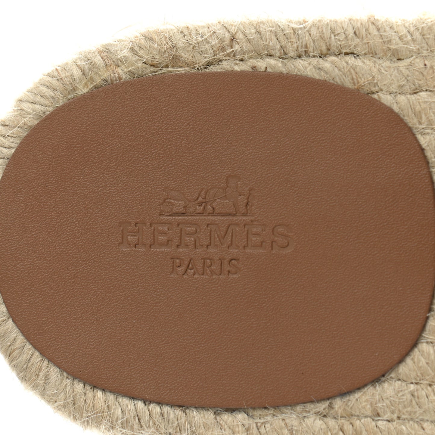Calfskin Mens Antigua Espadrille Sandals 40 Naturel Safari