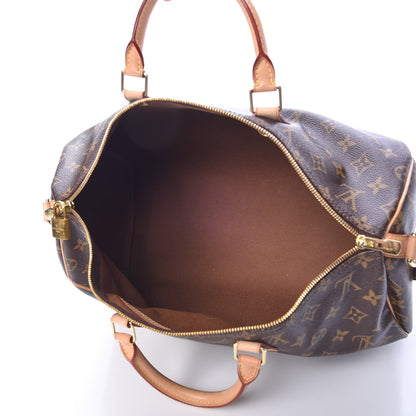 Louis Vuitton Monogram My LV Heritage Speedy Bandouliere 40 Black Moutarde 5 of 10
