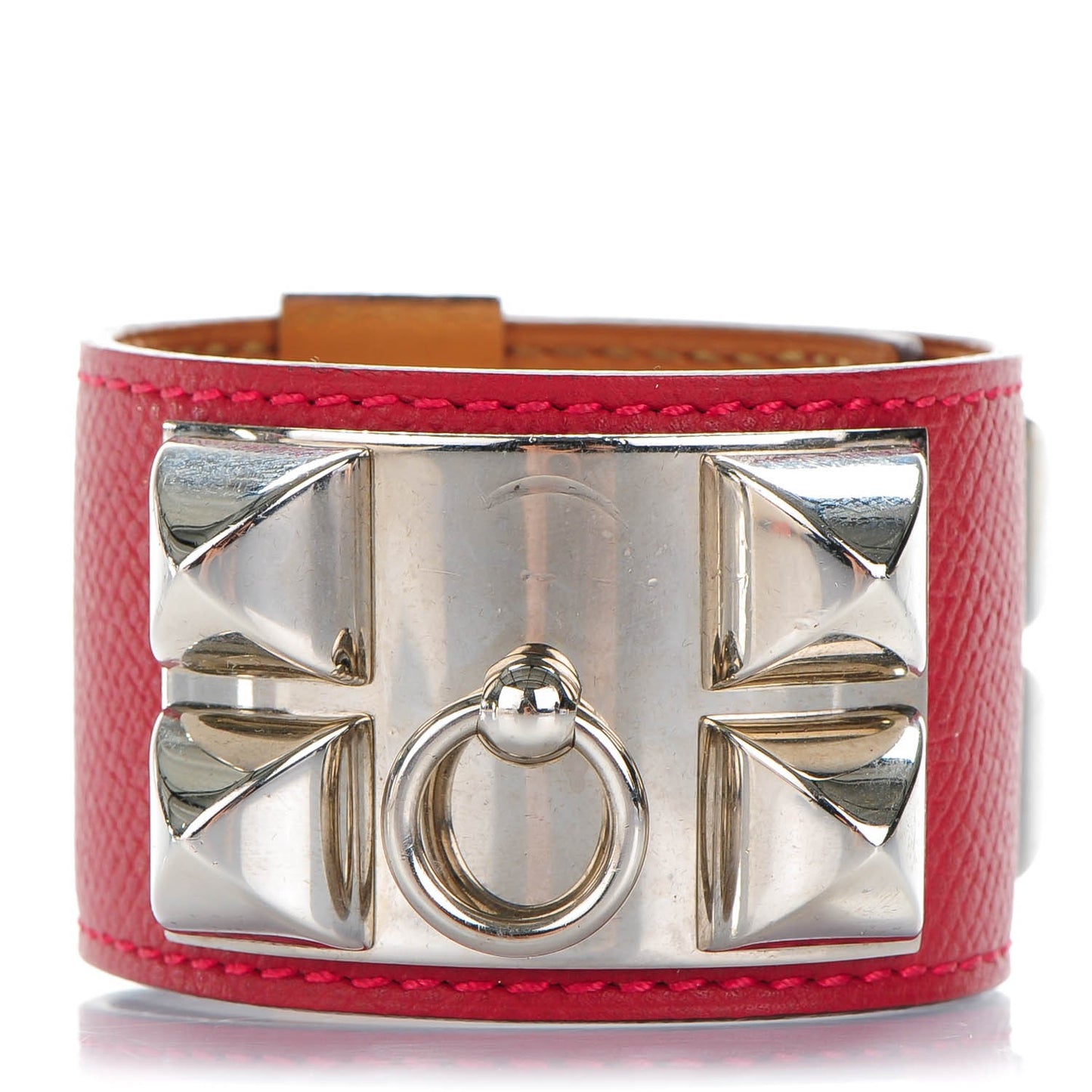 Epsom Collier De Chien CDC Bracelet S Rouge Casaque