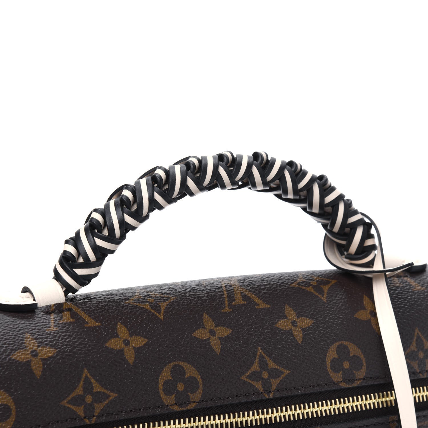 Louis Vuitton Monogram Braided Pochette Metis Creme Beige 20 of 26