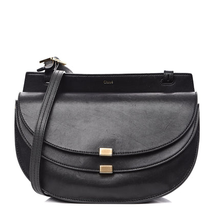 Chloe Calfskin Georgia Crossbody Bag Black 1 of 15