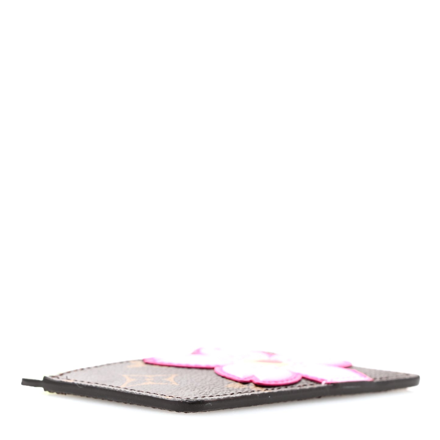 LV X TM Monogram Cherry Blossom Card Holder Sakura Brown