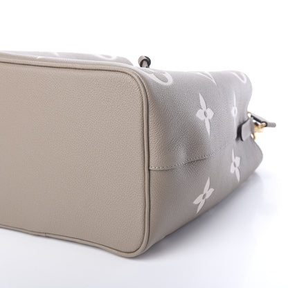 Louis Vuitton Empreinte Monogram Giant Neonoe MM Tourterelle Creme 9 of 9